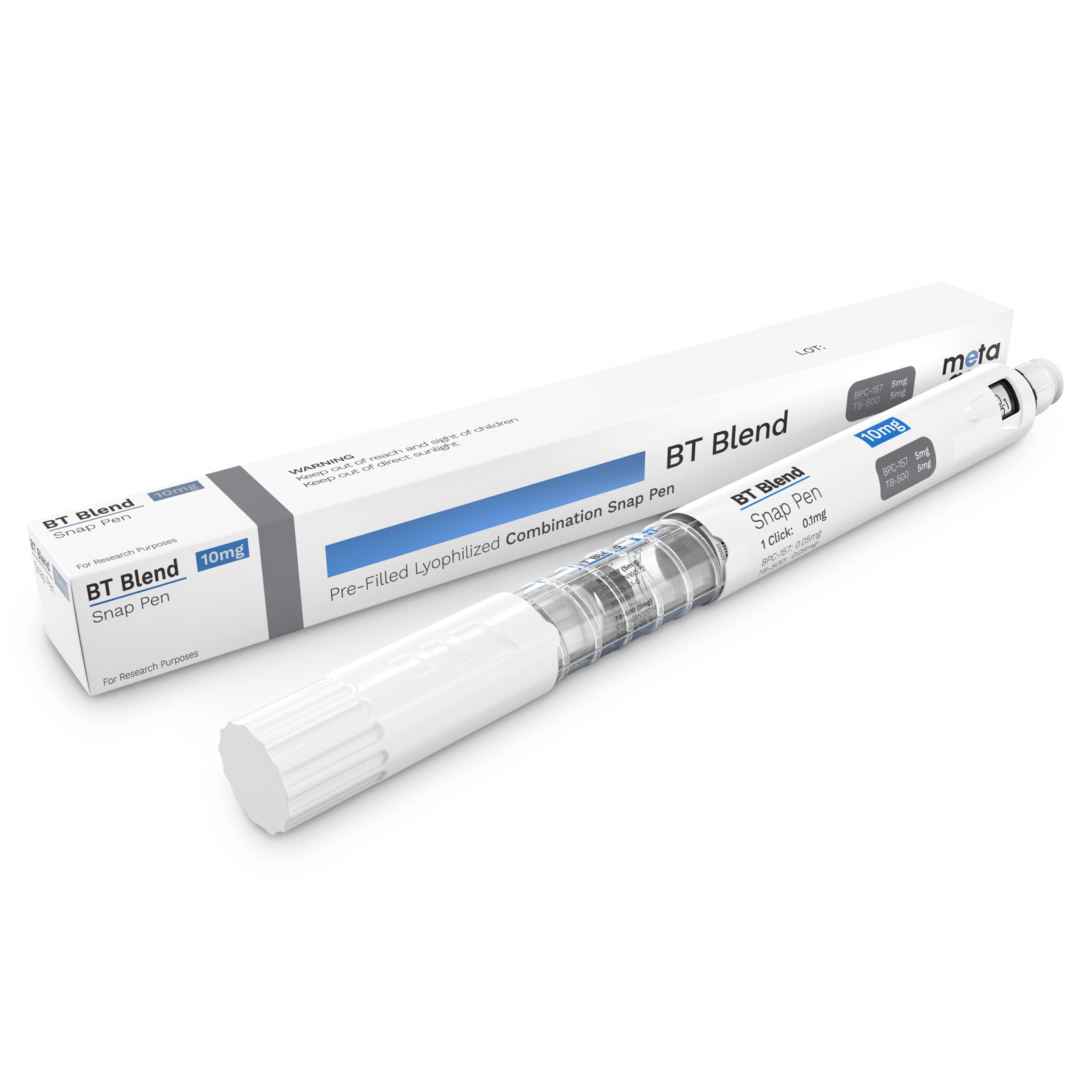 BT Blend (BPC-157 + TB-500) 10mg Snap Pen – Joint Advanced Sciences